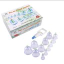 Ver imagem 5 de Kit 12 Ventosas com Bomba Ventosaterapia Massoterapia Chines