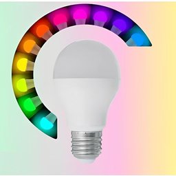 Lâmpada Led Rgb Bivolt com Controle Remoto - 2