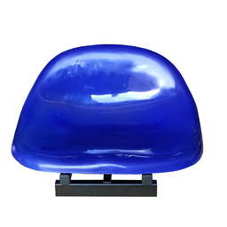 Cadeira Para Barco De Pesca Giratória Piloteiro Concha:Cadeira Barco Azul - 5