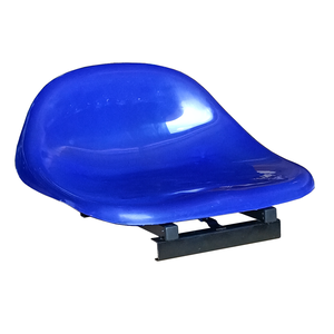 Cadeira Para Barco De Pesca Giratória Piloteiro Concha:Cadeira Barco Azul