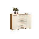 Ver imagem 3 de Cômoda 2 Portas 7 Gavetas Fontana Albatroz