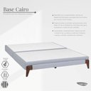 Ver imagem 4 de Base Box Queen Bipartida Cairo 158x198x27cm Cinza Claro