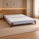 Ver imagem 1 de Base Box King Bipartida Cairo 193x203x27cm Cinza Claro