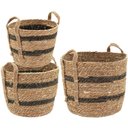 Ver imagem 1 de Buana Cesta Fibra Natural 3pç