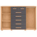 Ver imagem 5 de Cômoda 2 Portas 7 Gavetas Fontana Albatroz