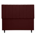 Ver imagem 4 de Cabeceira Cama Casal Veludo Premium