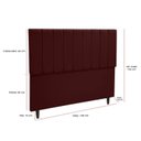 Ver imagem 3 de Cabeceira Cama Casal Veludo Premium