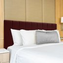 Ver imagem 2 de Cabeceira Cama Casal Veludo Premium