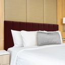 Ver imagem 2 de Cabeceira Cama Casal Veludo Premium