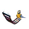 Brinquedo Aves Escada Flexível Toca Casinha Ponte Papagaio - 8