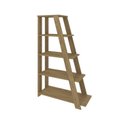 Ver imagem 2 de Kit 2 Estantes Escada Multiuso para Livros 5 Prateleiras 134cmx164cm