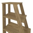 Ver imagem 6 de Kit 2 Estantes Escada Multiuso para Livros 5 Prateleiras 134cmx164cm