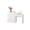 Ver imagem 5 de Penteadeira Escrivaninha 2 Portas 1 Gaveta Trend 