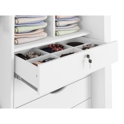 Guarda Roupa 2 Portas 8 Gavetas Magnifico Zanzini - 5 Guarda Roupa 2 Portas 8 Gavetas Magnifico Zanzini - 5