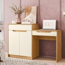 Ver imagem 3 de Penteadeira Escrivaninha 2 Portas 1 Gaveta Trend 