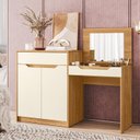 Ver imagem 2 de Penteadeira Escrivaninha 2 Portas 1 Gaveta Trend 