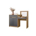 Ver imagem 4 de Penteadeira Escrivaninha 2 Portas 1 Gaveta Trend Albatroz Móveis