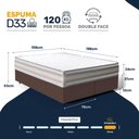 Ver imagem 5 de Cama Box com Colchão de Espuma D33 Double Face Territory Hellen Queen 158cm