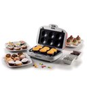 Ver imagem 4 de Sanduicheira Ariete Party Time 3 em 1 Retrô Vermelha 700W 220V - Grill, Waffle e Torradeira