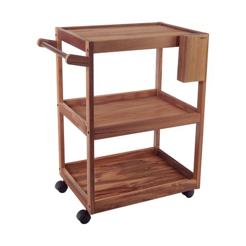 Carrinho para Churrasco Tramontina 13611920 Madeira Natural 13611920