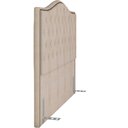 Ver imagem 6 de Cabeceira Cama Box Queen 160 Cm P05 Grécia Linho Creme - Lyam Decor