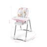 Cadeira Alta de Alimentação para Bebê Fisher-price Chef's Chair 6-25kgs Rosa - Bb314out [reembalado] - 4