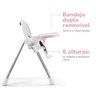 Cadeira Alta de Alimentação para Bebê Fisher-price Chef's Chair 6-25kgs Rosa - Bb314out [reembalado] - 2
