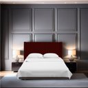 Ver imagem 2 de Cabeceira Casal Queen Size Estofada para Cama Box Alicia Veludo Ateliê do Conforto Cabeceira Casal Q