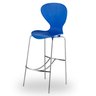 Banqueta Alta com Encosto Flash  - 1
