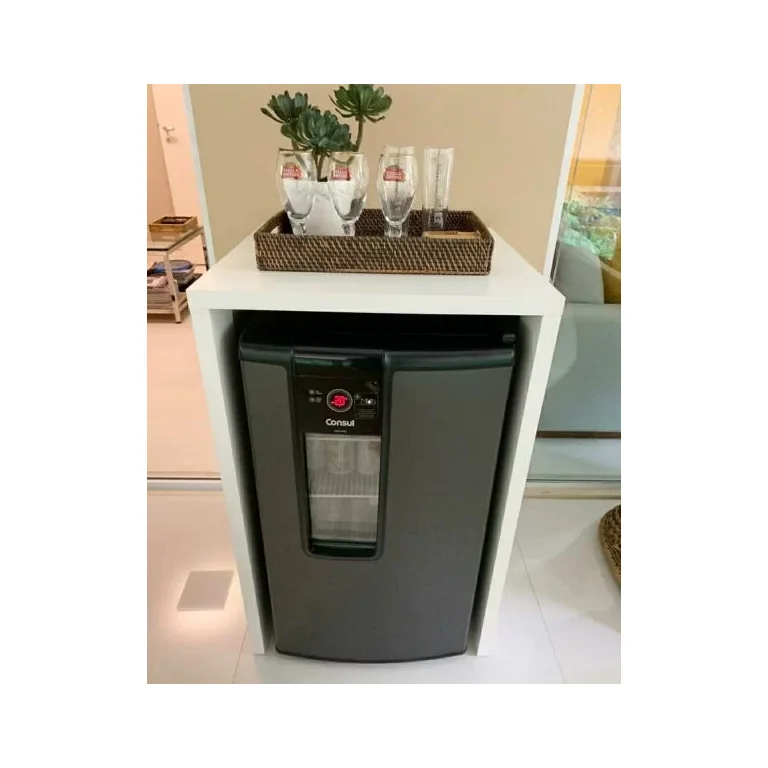 Bar bancada nicho para embutir cervejeira