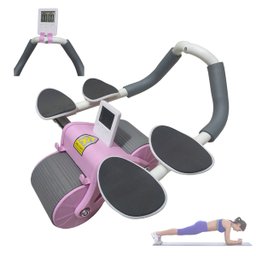 Rolo Abdominal Roda Exercicio Musculaçao Ombro Braço Abdomen Prancha Academia Treino Musculo Fortale - 1