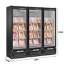 Ver imagem 3 de Refrigerador Vertical Conveniência 3 Portas GCBC-1450 PR 220v Gelopar