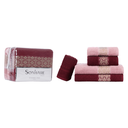 Ver imagem 4 de Jogo de Toalha de Banho 5 Peças Sonhare Malbec e Rosa