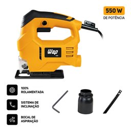 Serra Tico-Tico WAP Estt 550 com Bocal de Aspiração 550w 127v - 6