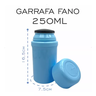 Kit Unibaby Garrafa Fano Porta Leite em Pó Bebê Maternidade:rosa - 4