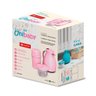 Kit Unibaby Garrafa Fano Porta Leite em Pó Bebê Maternidade:rosa - 5