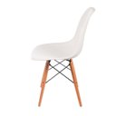 Ver imagem 5 de Kit 2 Cadeiras para Cozinha Sala de Jantar Quarto Charles Eames Eiffel 130ppp Branco