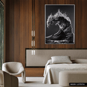 Ver imagem 2 de Quadro Decorativo Bw Ocean Relevo