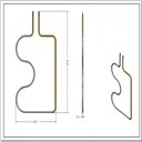 Ver imagem 2 de Resistência Superior para Forno de Bancada 60 Litros 220v