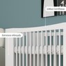 Berço Mini Cama em MDF com Grade Neo - 5