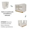 Berço Mini Cama em MDF com Grade Neo - 8