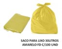 Ver imagem 1 de Saco de Lixo 30litros C/ 100 Un Amarelo Reforçado Cor:amarelo