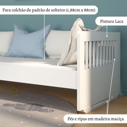 Cama Sofá Infantil   - 5