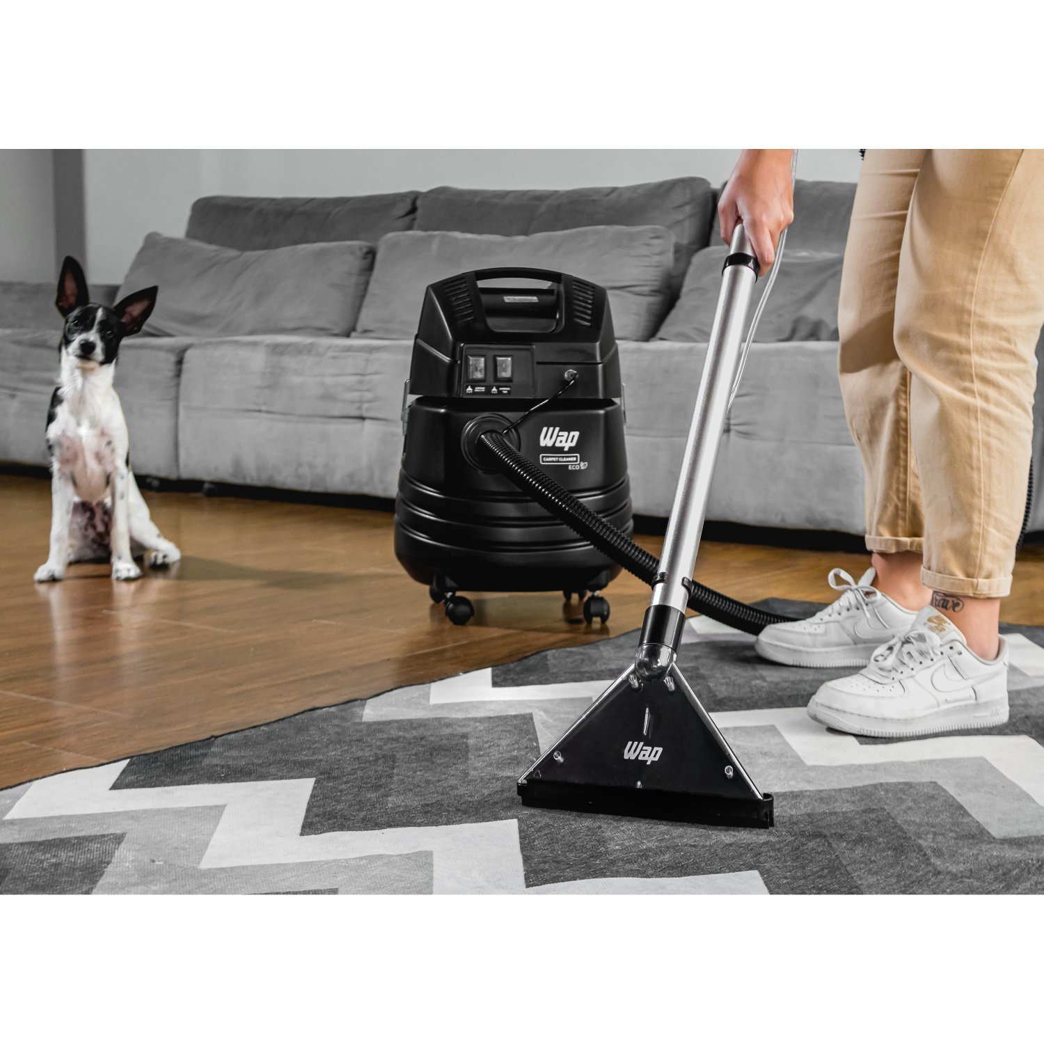 Extratora Barril WAP Carpet Cleaner ECO Água e Pó Bocal de Sopro 1450w 127v Preto - 6