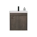 Ver imagem 4 de Gabinete Suspenso para Banheiro com Cuba 40cm em MDF Cremona 