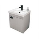 Ver imagem 7 de Gabinete Suspenso para Banheiro com Cuba 40cm em MDF Cremona 