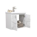 Ver imagem 3 de Gabinete Suspenso para Banheiro com Cuba 50cm Bergamo 