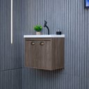 Ver mais imagens de Gabinete Suspenso para Banheiro com Cuba 50cm em MDF Siena 