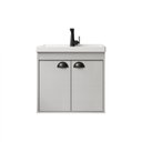 Ver imagem 4 de Gabinete Suspenso para Banheiro com Cuba 50cm em MDF Siena 