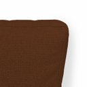 Ver imagem 6 de Almofada Decorativa Aviv Terracota Cheia com Zíper 35x56 Linho para Sofá Poltrona Fibra Siliconada